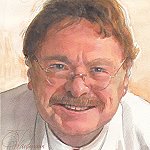 12-12-01 Dr. Schmeisl Aquarell von Gunter Kaufmann brühmte Portreats 150x150