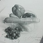 15-06-14 Bleistiftzeichnung Obst und Gemüse IMG_1523 150x150