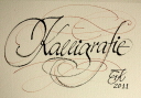 Kalligrafie Schriftzug